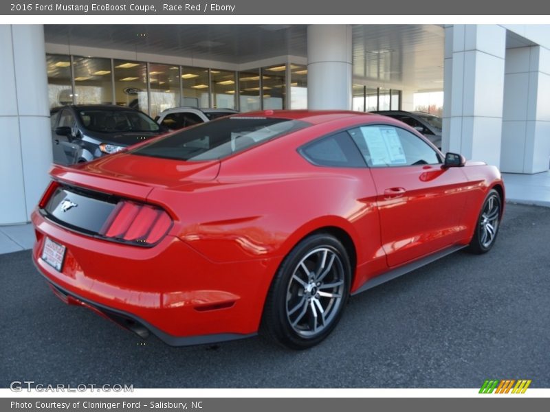 Race Red / Ebony 2016 Ford Mustang EcoBoost Coupe