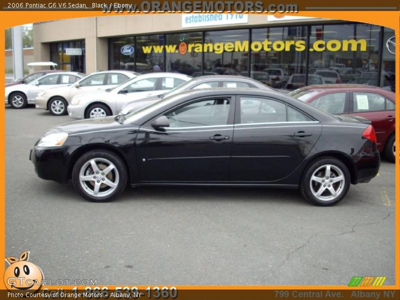 Black / Ebony 2006 Pontiac G6 V6 Sedan