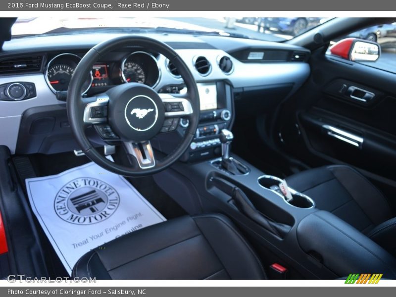 Race Red / Ebony 2016 Ford Mustang EcoBoost Coupe