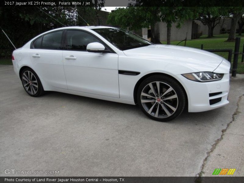Polaris White / Jet 2017 Jaguar XE 25t Prestige