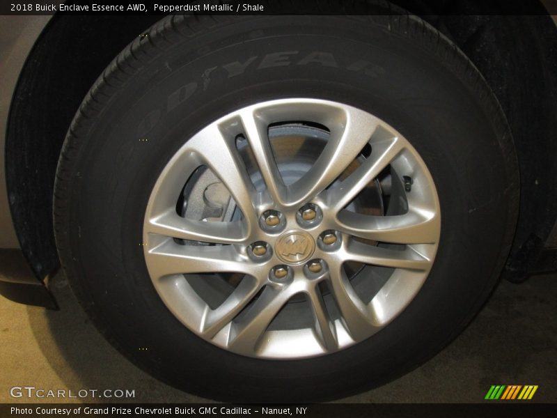Pepperdust Metallic / Shale 2018 Buick Enclave Essence AWD