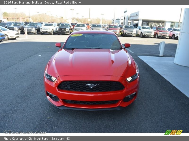 Race Red / Ebony 2016 Ford Mustang EcoBoost Coupe