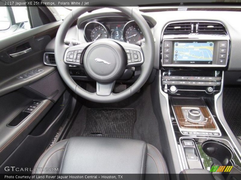 Polaris White / Jet 2017 Jaguar XE 25t Prestige