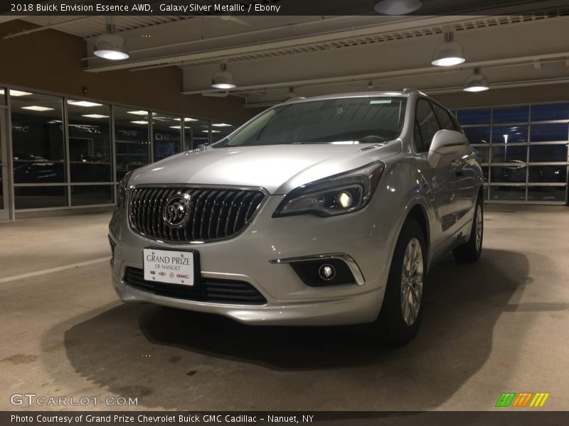 Galaxy Silver Metallic / Ebony 2018 Buick Envision Essence AWD