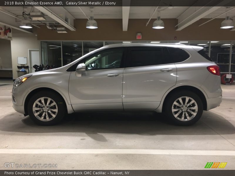 Galaxy Silver Metallic / Ebony 2018 Buick Envision Essence AWD