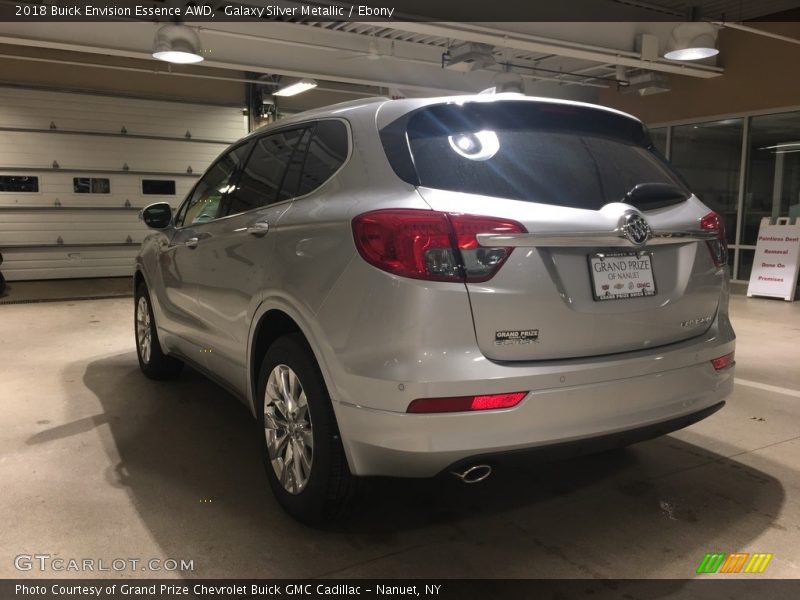 Galaxy Silver Metallic / Ebony 2018 Buick Envision Essence AWD