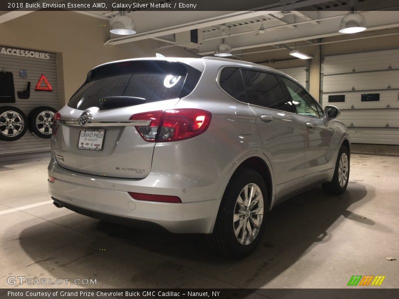 Galaxy Silver Metallic / Ebony 2018 Buick Envision Essence AWD