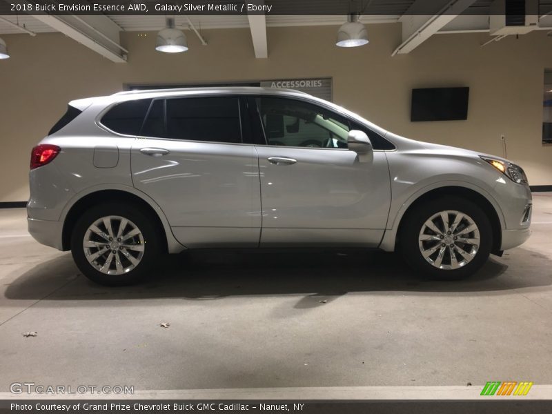 Galaxy Silver Metallic / Ebony 2018 Buick Envision Essence AWD