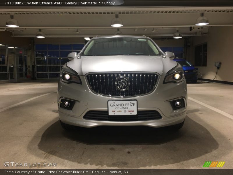 Galaxy Silver Metallic / Ebony 2018 Buick Envision Essence AWD