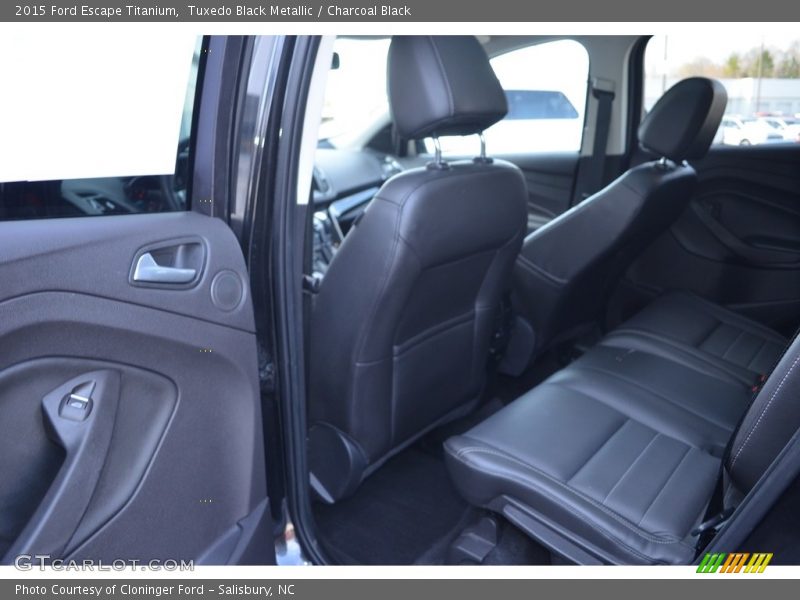 Tuxedo Black Metallic / Charcoal Black 2015 Ford Escape Titanium