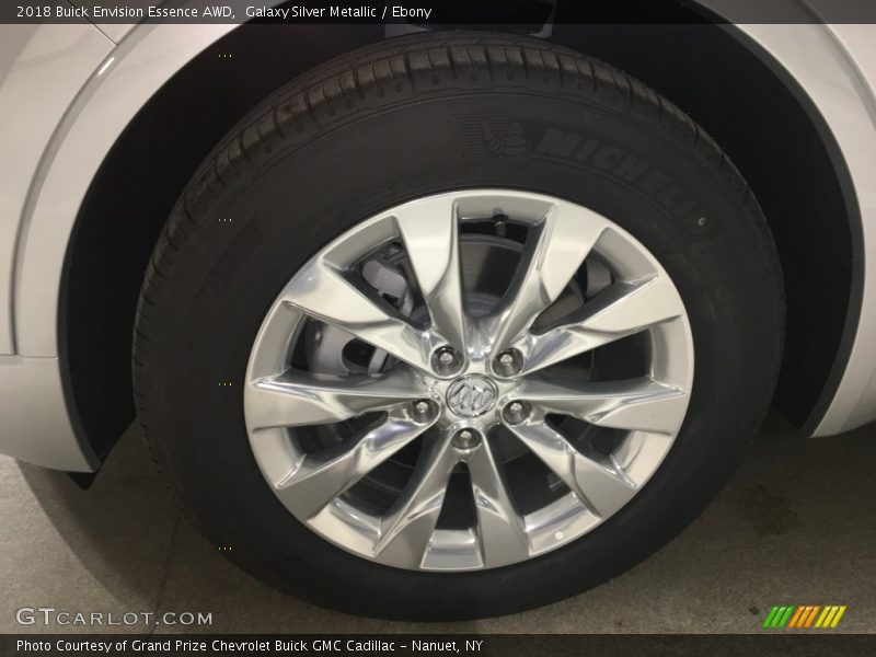 Galaxy Silver Metallic / Ebony 2018 Buick Envision Essence AWD