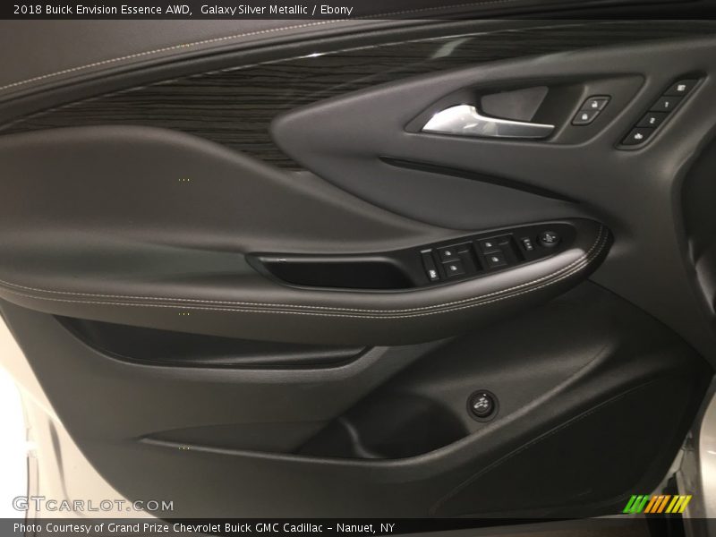 Galaxy Silver Metallic / Ebony 2018 Buick Envision Essence AWD
