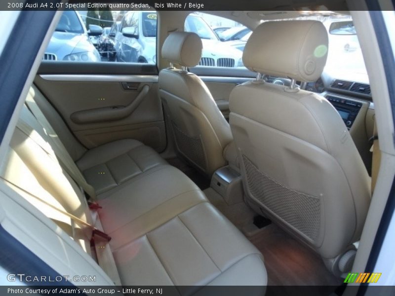Ibis White / Beige 2008 Audi A4 2.0T Special Edition quattro Sedan