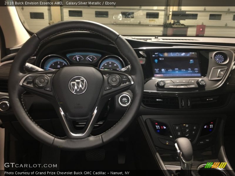 Galaxy Silver Metallic / Ebony 2018 Buick Envision Essence AWD