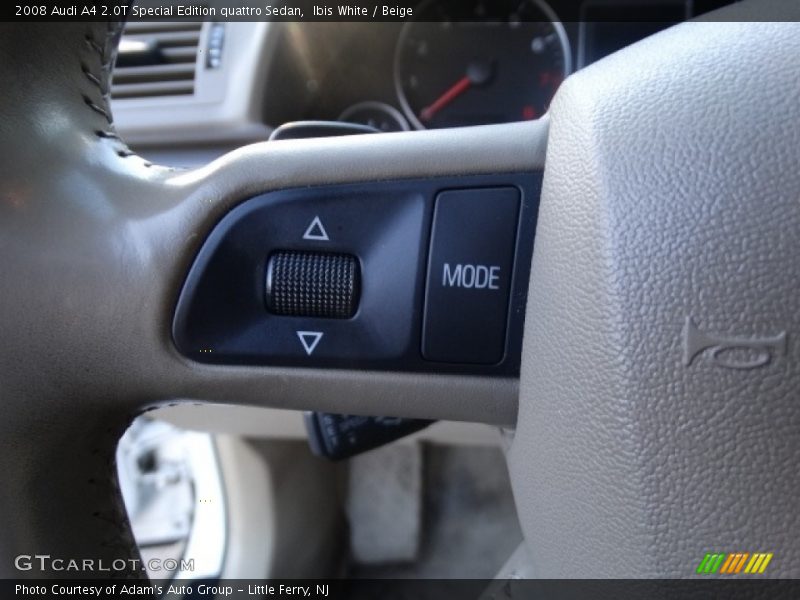 Ibis White / Beige 2008 Audi A4 2.0T Special Edition quattro Sedan