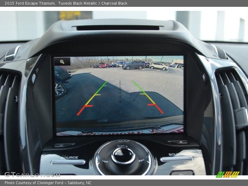 Tuxedo Black Metallic / Charcoal Black 2015 Ford Escape Titanium