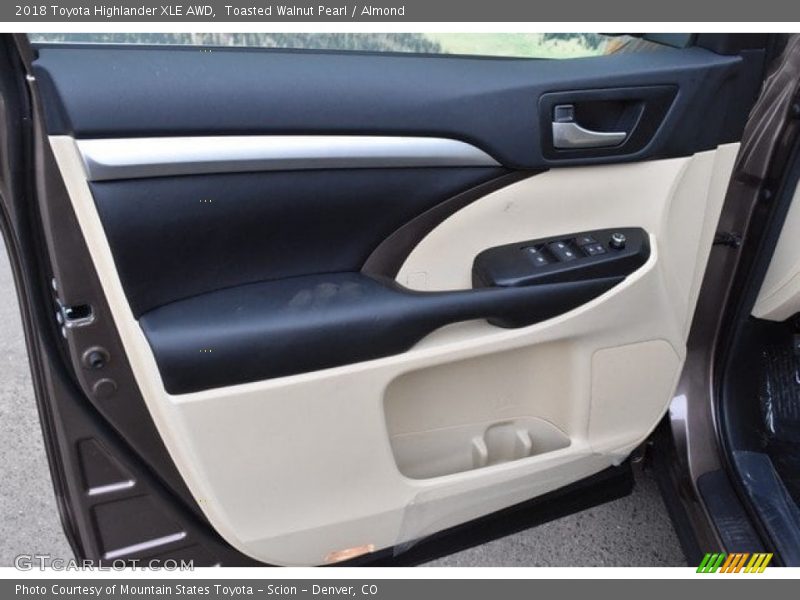 Toasted Walnut Pearl / Almond 2018 Toyota Highlander XLE AWD