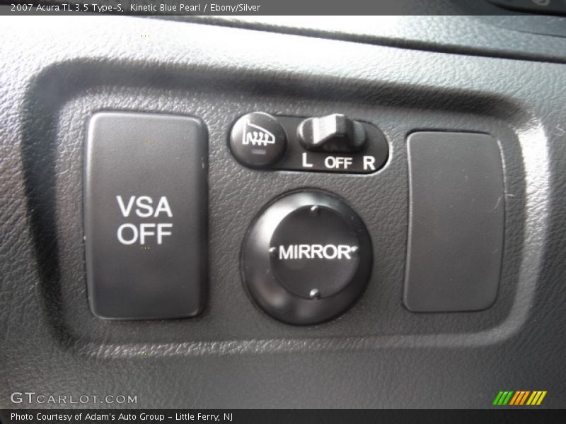 Kinetic Blue Pearl / Ebony/Silver 2007 Acura TL 3.5 Type-S