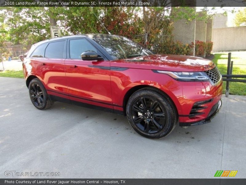  2018 Range Rover Velar R Dynamic SE Firenze Red Metallic