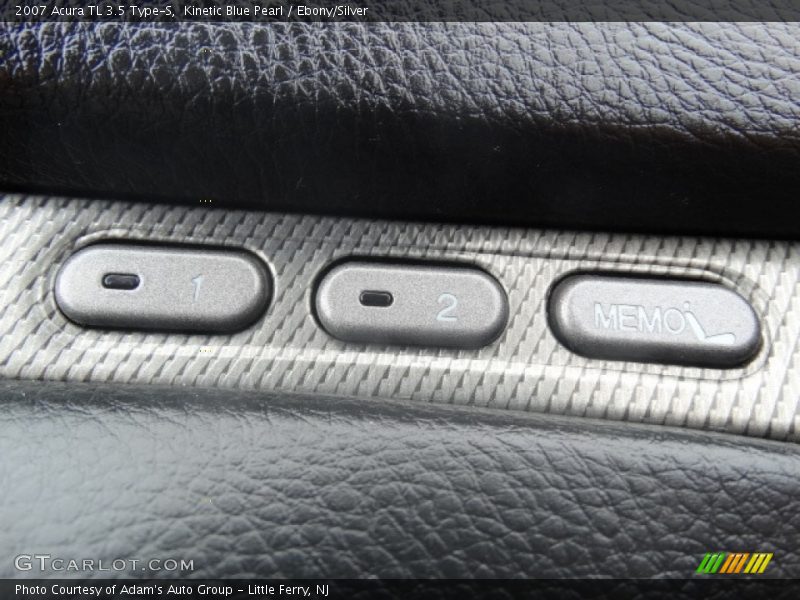 Kinetic Blue Pearl / Ebony/Silver 2007 Acura TL 3.5 Type-S