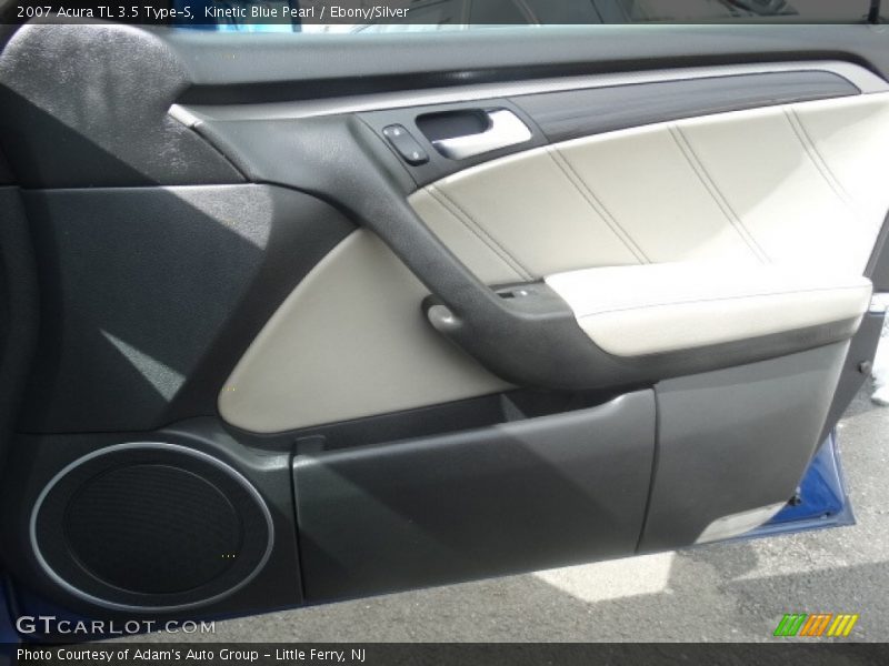 Kinetic Blue Pearl / Ebony/Silver 2007 Acura TL 3.5 Type-S