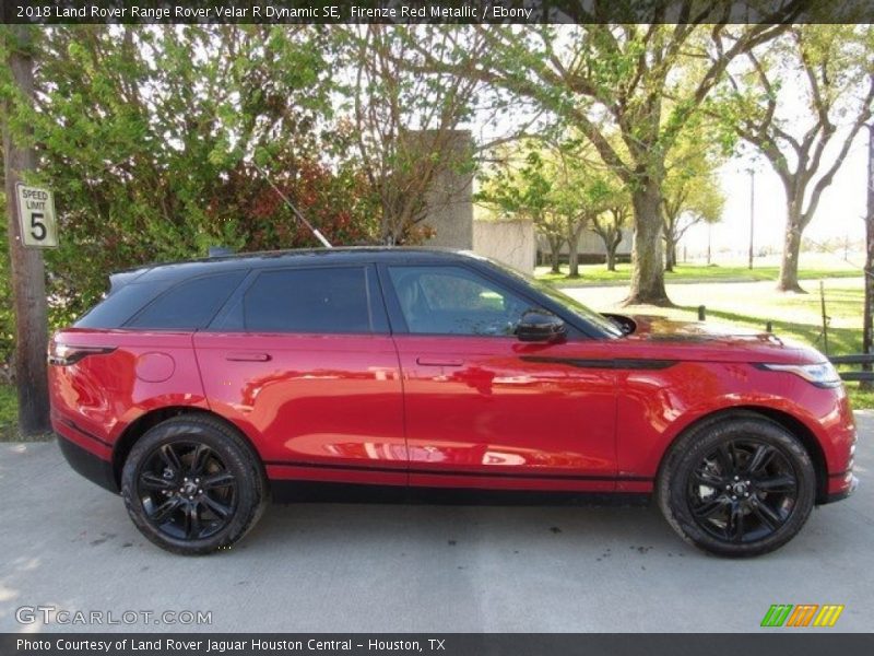 Firenze Red Metallic / Ebony 2018 Land Rover Range Rover Velar R Dynamic SE