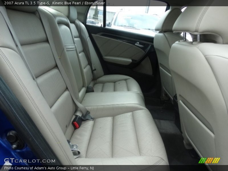 Kinetic Blue Pearl / Ebony/Silver 2007 Acura TL 3.5 Type-S