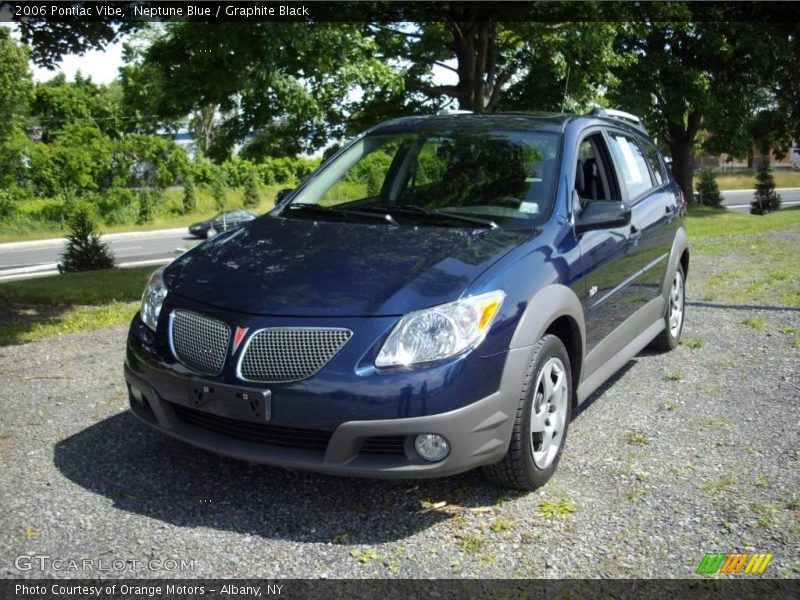 Neptune Blue / Graphite Black 2006 Pontiac Vibe