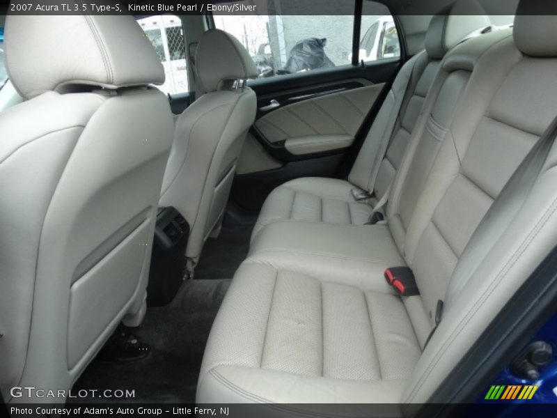 Kinetic Blue Pearl / Ebony/Silver 2007 Acura TL 3.5 Type-S