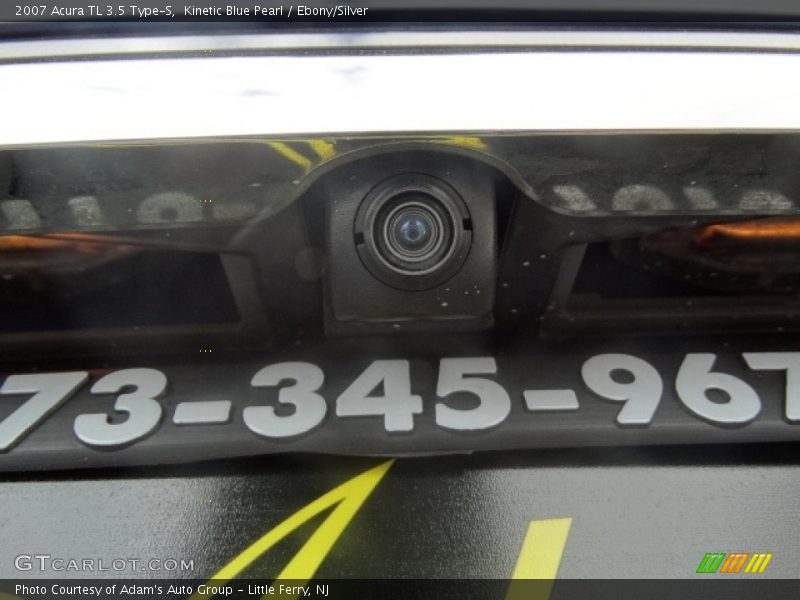 Kinetic Blue Pearl / Ebony/Silver 2007 Acura TL 3.5 Type-S