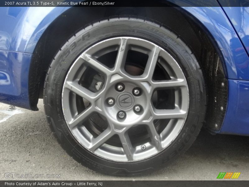 Kinetic Blue Pearl / Ebony/Silver 2007 Acura TL 3.5 Type-S