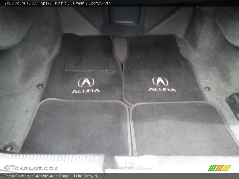 Kinetic Blue Pearl / Ebony/Silver 2007 Acura TL 3.5 Type-S