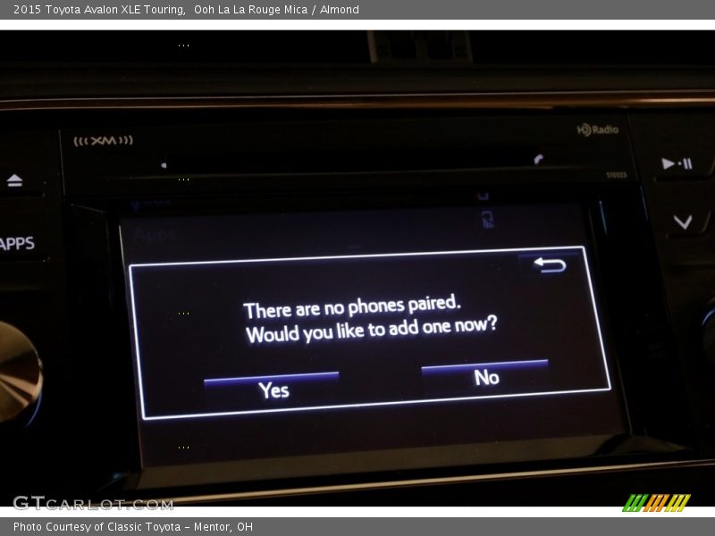 Ooh La La Rouge Mica / Almond 2015 Toyota Avalon XLE Touring