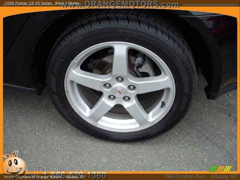 Black / Ebony 2006 Pontiac G6 V6 Sedan