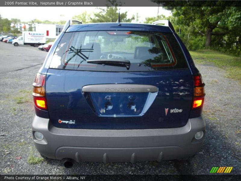 Neptune Blue / Graphite Black 2006 Pontiac Vibe