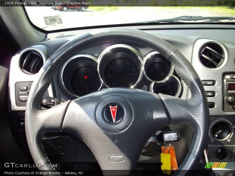 Neptune Blue / Graphite Black 2006 Pontiac Vibe