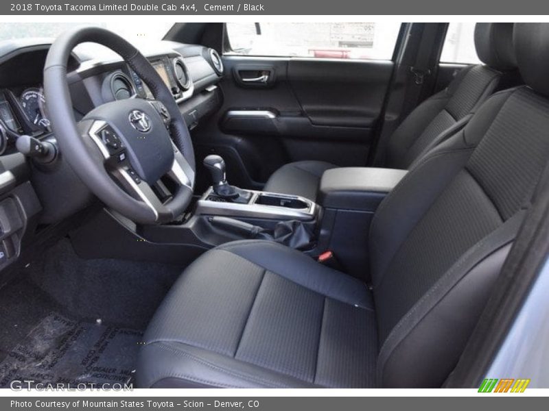 Cement / Black 2018 Toyota Tacoma Limited Double Cab 4x4