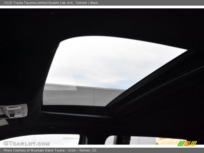 Cement / Black 2018 Toyota Tacoma Limited Double Cab 4x4