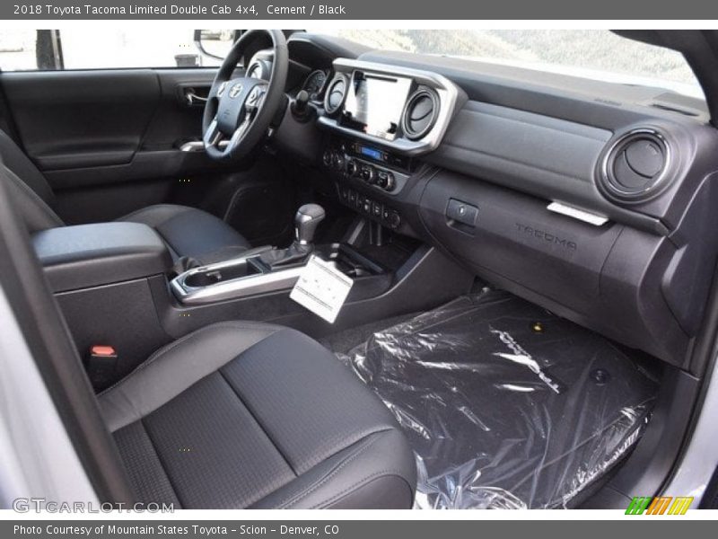 Cement / Black 2018 Toyota Tacoma Limited Double Cab 4x4