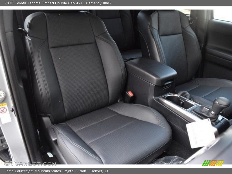 Cement / Black 2018 Toyota Tacoma Limited Double Cab 4x4