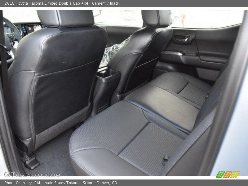 Cement / Black 2018 Toyota Tacoma Limited Double Cab 4x4