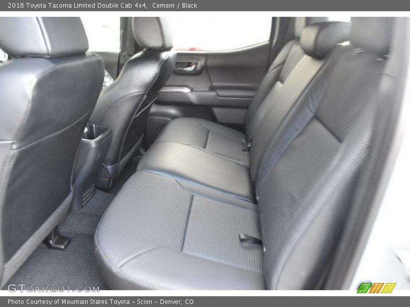 Cement / Black 2018 Toyota Tacoma Limited Double Cab 4x4