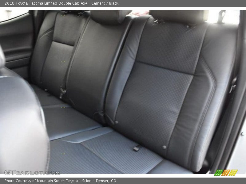 Cement / Black 2018 Toyota Tacoma Limited Double Cab 4x4