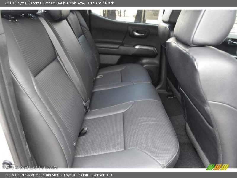 Cement / Black 2018 Toyota Tacoma Limited Double Cab 4x4