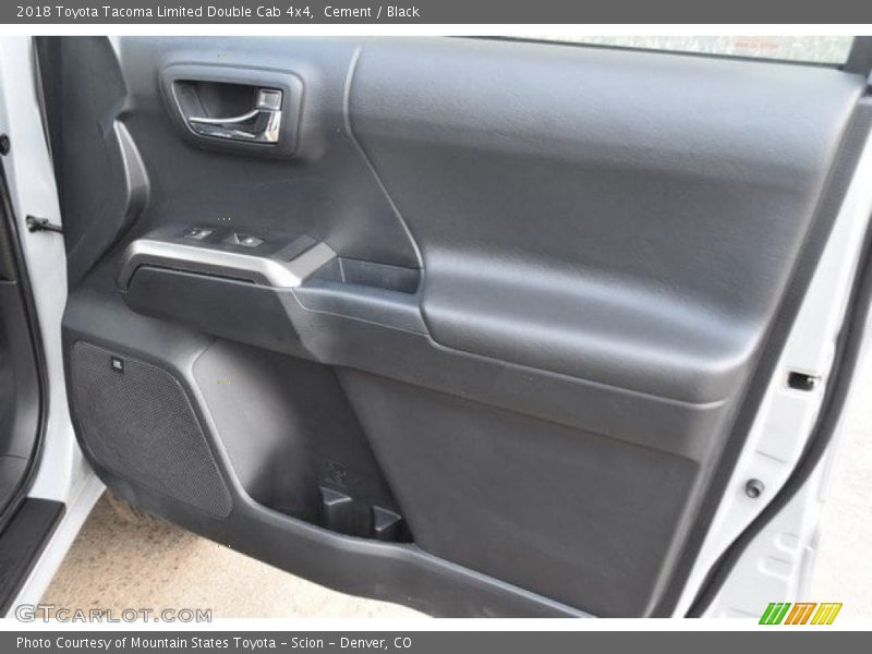 Cement / Black 2018 Toyota Tacoma Limited Double Cab 4x4