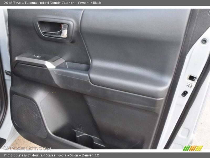 Cement / Black 2018 Toyota Tacoma Limited Double Cab 4x4