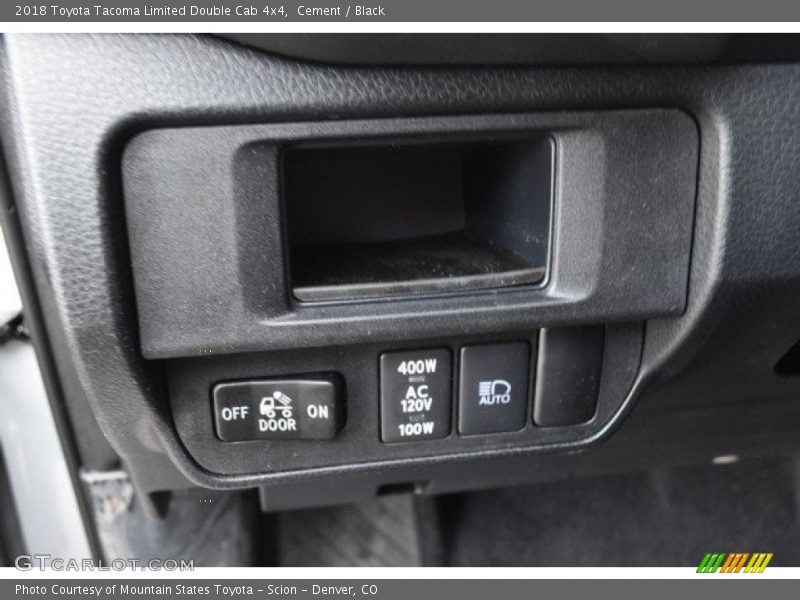 Cement / Black 2018 Toyota Tacoma Limited Double Cab 4x4