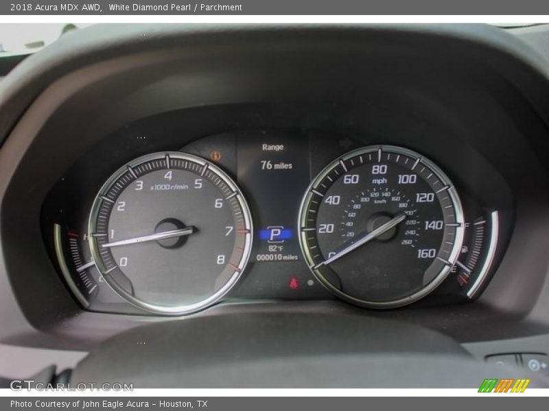 White Diamond Pearl / Parchment 2018 Acura MDX AWD