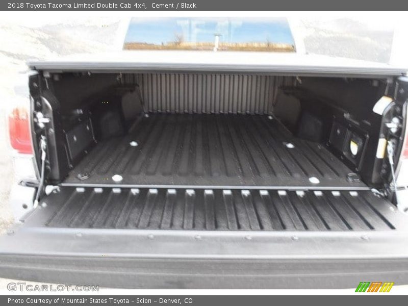 Cement / Black 2018 Toyota Tacoma Limited Double Cab 4x4