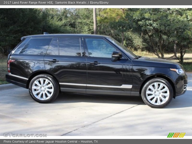 Santorini Black Metallic / Ebony/Ebony 2017 Land Rover Range Rover HSE
